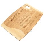 Askhole Bamboo Cutting Board