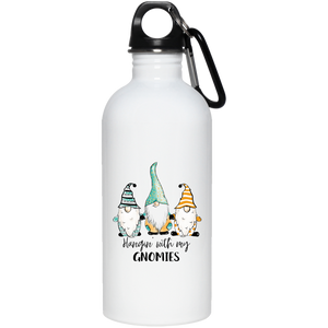 Hanging with My Gnomies Stainless Steel Water Bottle