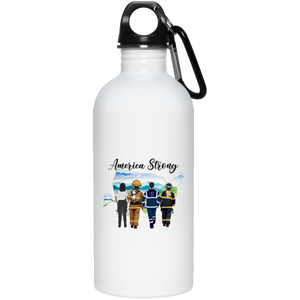 America Strong Stainless Steel Water Bottle