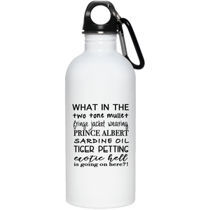 Tiger King Mullet Stainless Steel Water Bottle