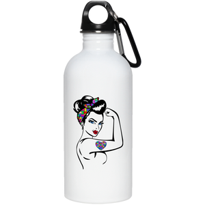 Autism Rosie Stainless Steel Water Bottle