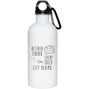 Retired Teacher Stainless Steel Water Bottle