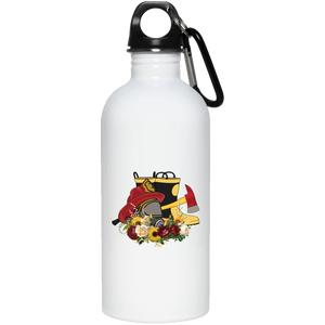 Fire Fighter Stainless Steel Water Bottle