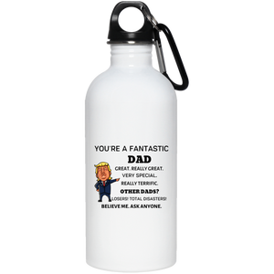 Trump Dad Stainless Steel Water Bottle