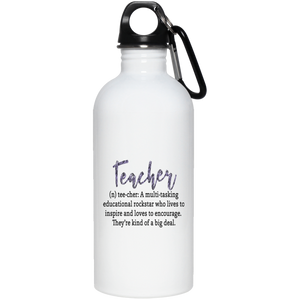 Teacher Definition Stainless Steel Water Bottle