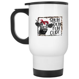 Shuh Duh Fuh Cup Cow White Travel Mug