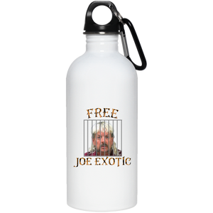 Free Joe Exotic Stainless Steel Water Bottle