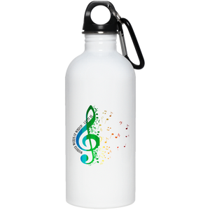 Let It Be Stainless Steel Water Bottle